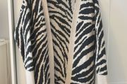 Animal Print Cardigan Size Small