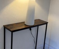 small console table