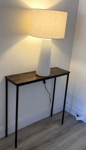small console table