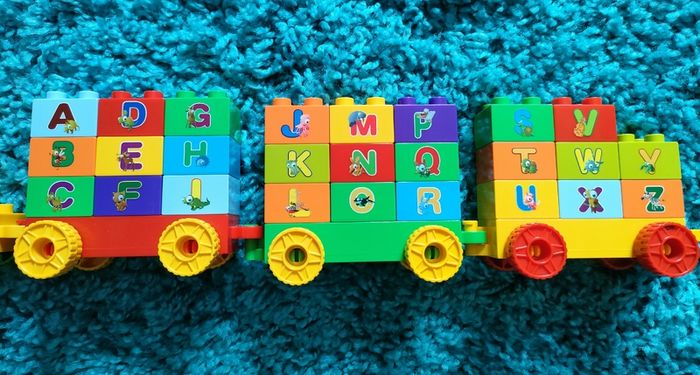 Building blocks - ABC train