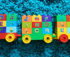 Building blocks - ABC train