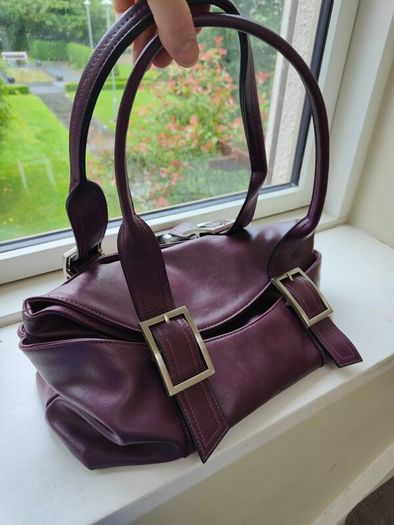 Faux leather bag