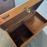 Chinese - Hand Carved Wooden Storage Chest Image 4