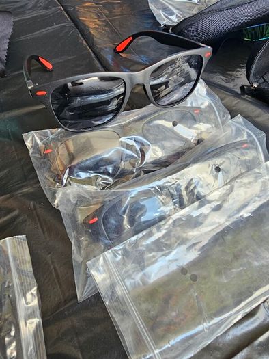 Job lot of sunglasses including cases