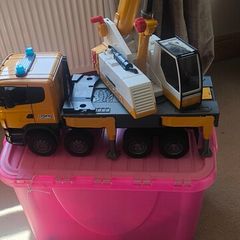 Bruder Scania Liebherr crane
