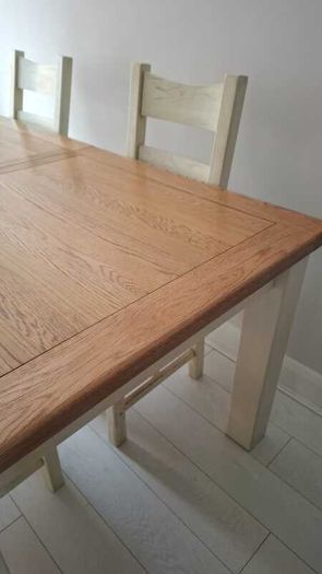 Dining room table and four chairs