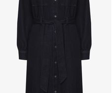 Pulz Denim Midi Shirt Dress