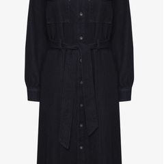 Pulz Denim Midi Shirt Dress