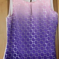 Ladies Blush Pink &Purple Top by Ben de Lisi