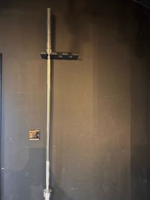 barbell and wall rack