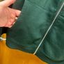 Brand new without tags green heavyweight hoodie Image 2