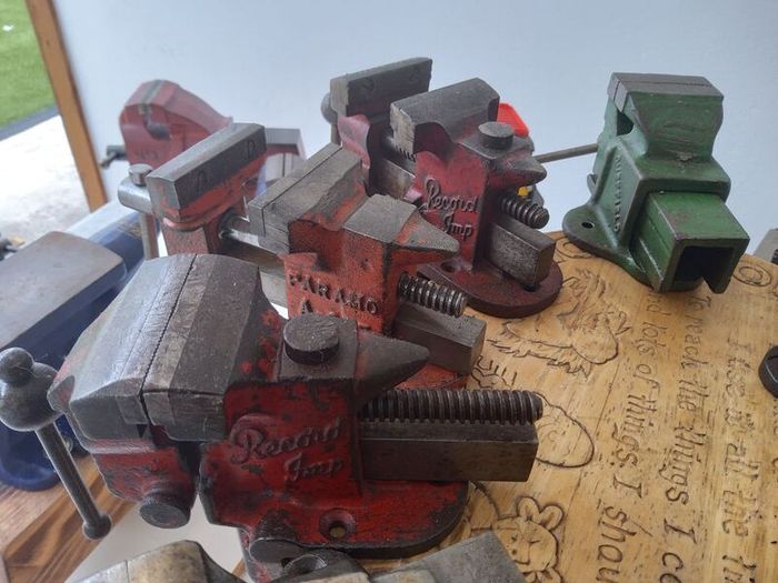 record 2 ton swivel vice