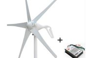 Colorful Wind Turbine Generator for Home or Boat use with Free 600W Wind Controller