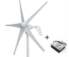 Colorful Wind Turbine Generator for Home or Boat use with Free 600W Wind Controller