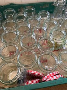 glass jars 227g