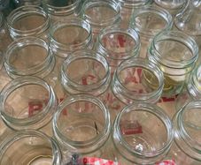 glass jars 227g