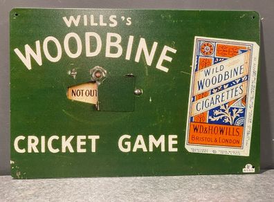 Wills woodbine Tin Metal sign