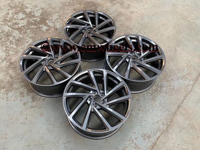 18 19" Inch Spielbergs Style Wheels VW Golf R MK5 MK6 MK7 MK7.5 Audi A3 Seat Leon Caddy Van Gti Gtd scirocco skoda superb octavia estate  5x112