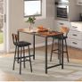 Bar Stools Set of 4, PU Upholstered Image 4
