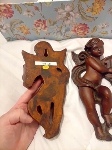 Vintage Angels pair