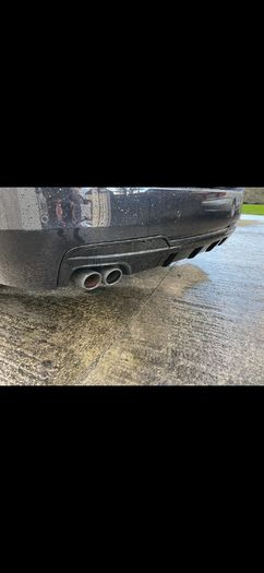 BMW F10 MPerformance Rear Diffuser Gloss Black