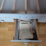 Grey ikea cot with drawers 65x123 cm Image 4