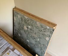 Large Green Terrazzo Tiles x 3 (80 x 80 cm)