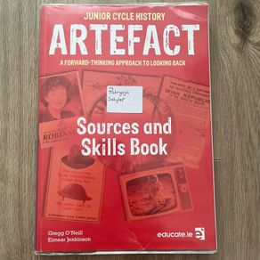 Artefact: Sources and Skills Book / Research Portfolio (Junior Cycle History)