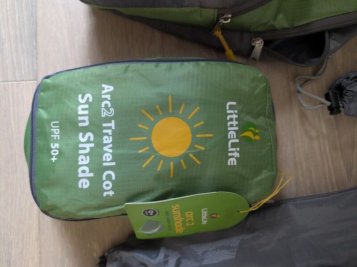 Little Life Arc 2 - Travel cot/sleepy tent - Sun Shade cover