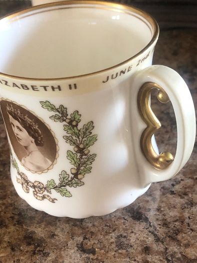 Royal Doulton Queen Elizabeth II 1953 Coronation Mug