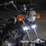 2pcs Flexible Switchback Dual-Colour White & Amber Motorcycle Image 6