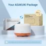 500ml Essential Oil Diffuser, 5 In 1Ultrasonic Aroma Scented Oil Diffuser Vaporizer Humidifier, quiet Diffuser With Timer Settings, Waterless AutoOff 7 LED Light Colours Image 8