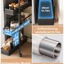 Brand New Metal Kitchen Cart Narrow with Pull-Out Drawers Image 5