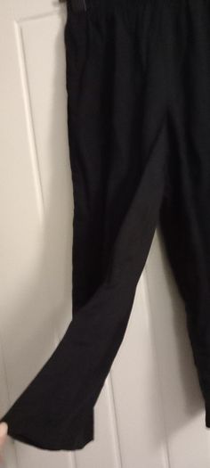 Black wide trousers, new 8