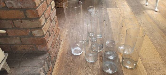 florist glass vases 12
