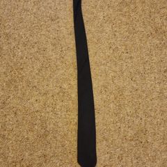 Black Skinny Tie
