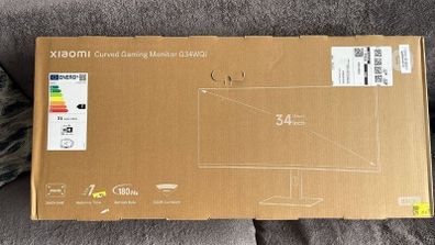 Brand New Xiaomi 34 Inch Curved Gaming Monitor