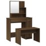 Dressing Table Set Brown Oak 86.5x35x136 cm (FREE SHIPPING) Image 2