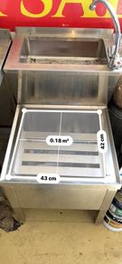 Stainless steel tables & sink