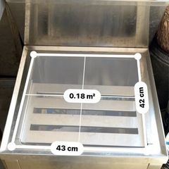 Stainless steel tables & sink