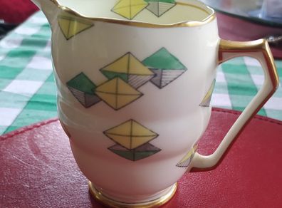 Rare decco jug from Samuel Radford/ Fenton
