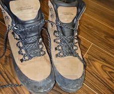 Mountain Warehouse Waterproof Leather Hiking Boots - UK 10