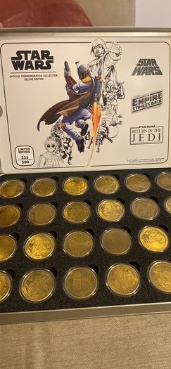Star Wars Commemoritive Coins
