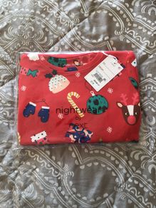 Next girl's Christmas pyjamas age 5-6 brand new