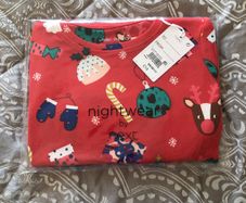 Next girl's Christmas pyjamas age 5-6 brand new