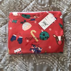 Next girl's Christmas pyjamas age 5-6 brand new