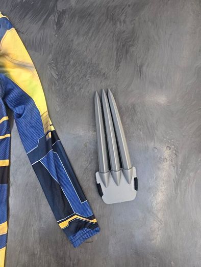 Marvel Wolverine Kids Fancy Dress Costume Set with Mask and Claw