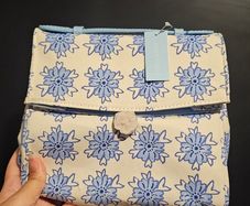 Estee Lauder Makeup Cosmetic Floral Bag
