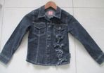Miniman Etait Une Fee denim black jacket 8 yrs