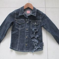 Miniman Etait Une Fee denim black jacket 8 yrs